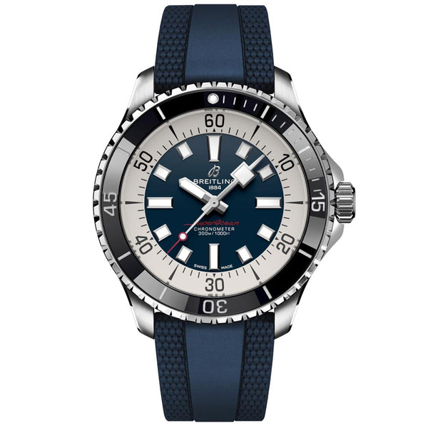 Breitling Superocean 44mm Blue Dial Automatic Gents Watch A17376211C1S1