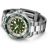 breitling superocean 44mm green dial automatic gents watch