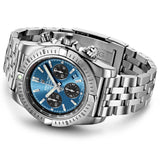 Breitling Chronomat B01 44mm Blue Dial Automatic Chronograph Gents Watch AB0115101C1A1