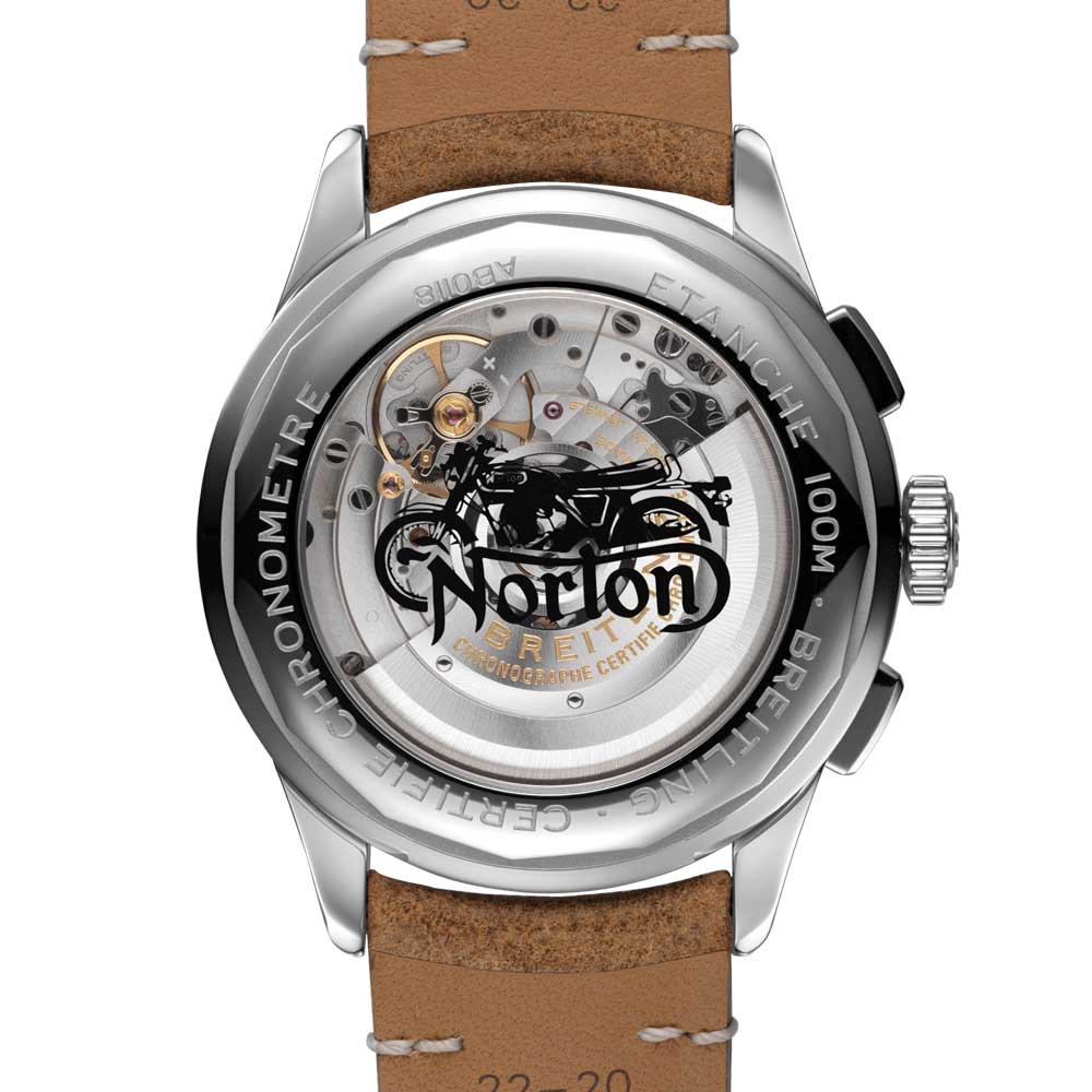 Breitling Premier B01 Chronograph 42mm NORTON Automatic Gents Watch AB0118A21B1X1