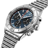 Breitling Chronomat B01 42mm Blue Dial Automatic Chronograph Gents Watch AB0134101C1A1