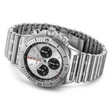 Breitling Chronomat B01 42mm Silver Dial Automatic Chronograph Gents Watch AB0134101G1A1