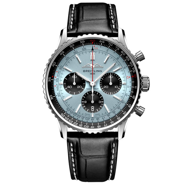 Breitling Navitimer B01 Chronograph 43mm Blue Dial Automatic Gents Watch AB0138241C1P1