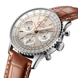 Breitling Navitimer B01 Chronograph 41mm White Dial Automatic Gents Watch AB0139211G1P1