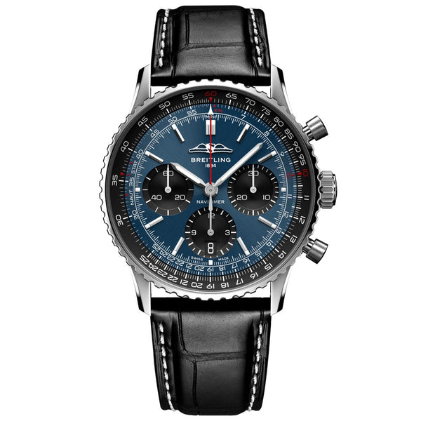 Breitling Navitimer B01 Chronograph 41mm Blue Dial Automatic Gents Watch AB0139241C1P1