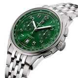 breitling premier b01 chronograph 42mm green dial automatic gents watch