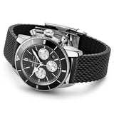 Breitling Superocean Heritage B01 Chronograph 44mm Black Dial Automatic Gents Watch AB0162121B1S1