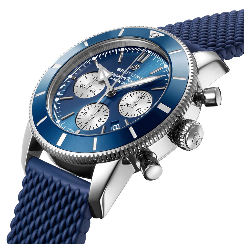 Breitling Superocean Heritage B01 Chronograph 44mm Blue Dial Automatic Gents Watch AB0162161C1S1
