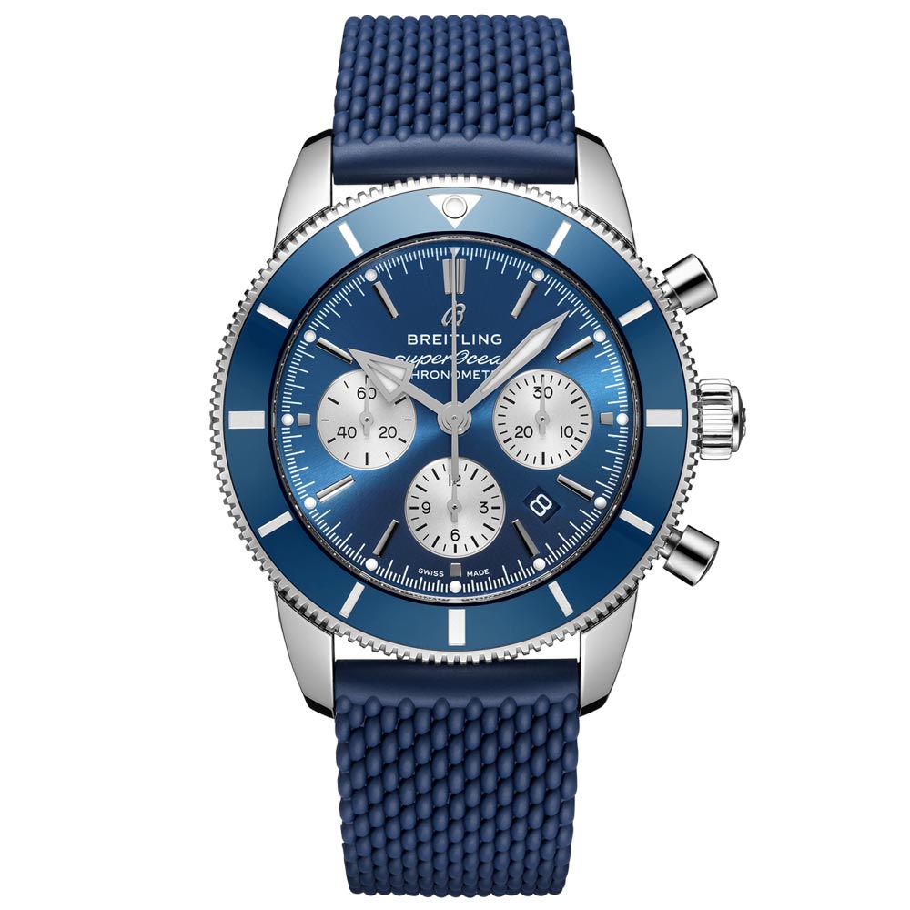 Breitling Superocean Heritage B01 Chronograph 44mm Blue Dial Automatic Gents Watch AB0162161C1S1