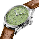 Breitling Premier B09 Chronograph 40mm Pistachio Green Dial Manual Wound Gents Watch AB0930D31L1P1