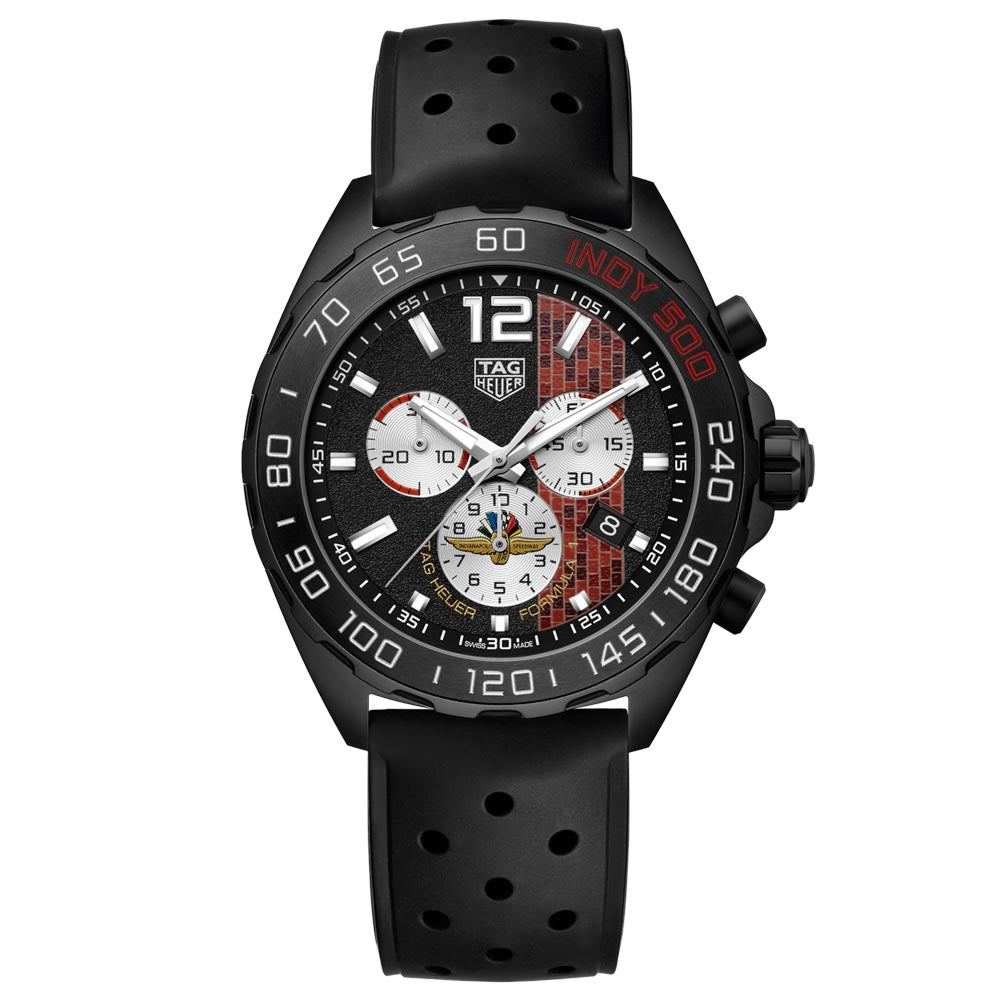 TAG Heuer Formula 1 X Indy 500 Limited Edition Chronograph 43mm Stainless Steel Gents Watch CAZ101AD.FT8024