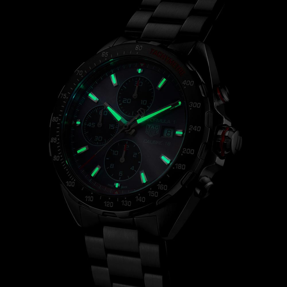 TAG Heuer Formula 1 44mm Grey Dial Automatic Chronograph Gents Watch CAZ2012.BA0876