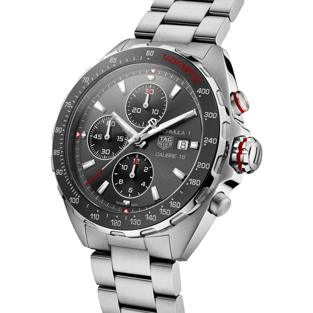 TAG Heuer Formula 1 44mm Grey Dial Automatic Chronograph Gents Watch CAZ2012.BA0876