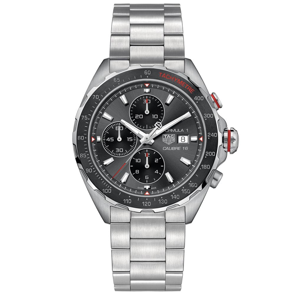 TAG Heuer Formula 1 44mm Grey Dial Automatic Chronograph Gents Watch CAZ2012.BA0876