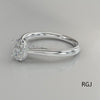 the oxford platinum oval cut diamond solitaire engagement ring with diamond detailing 360 video