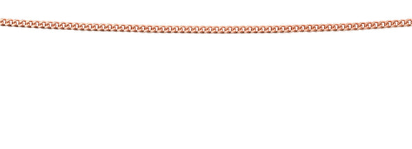 9ct Rose Gold 16-18" Heavy Weight Chain GN233
