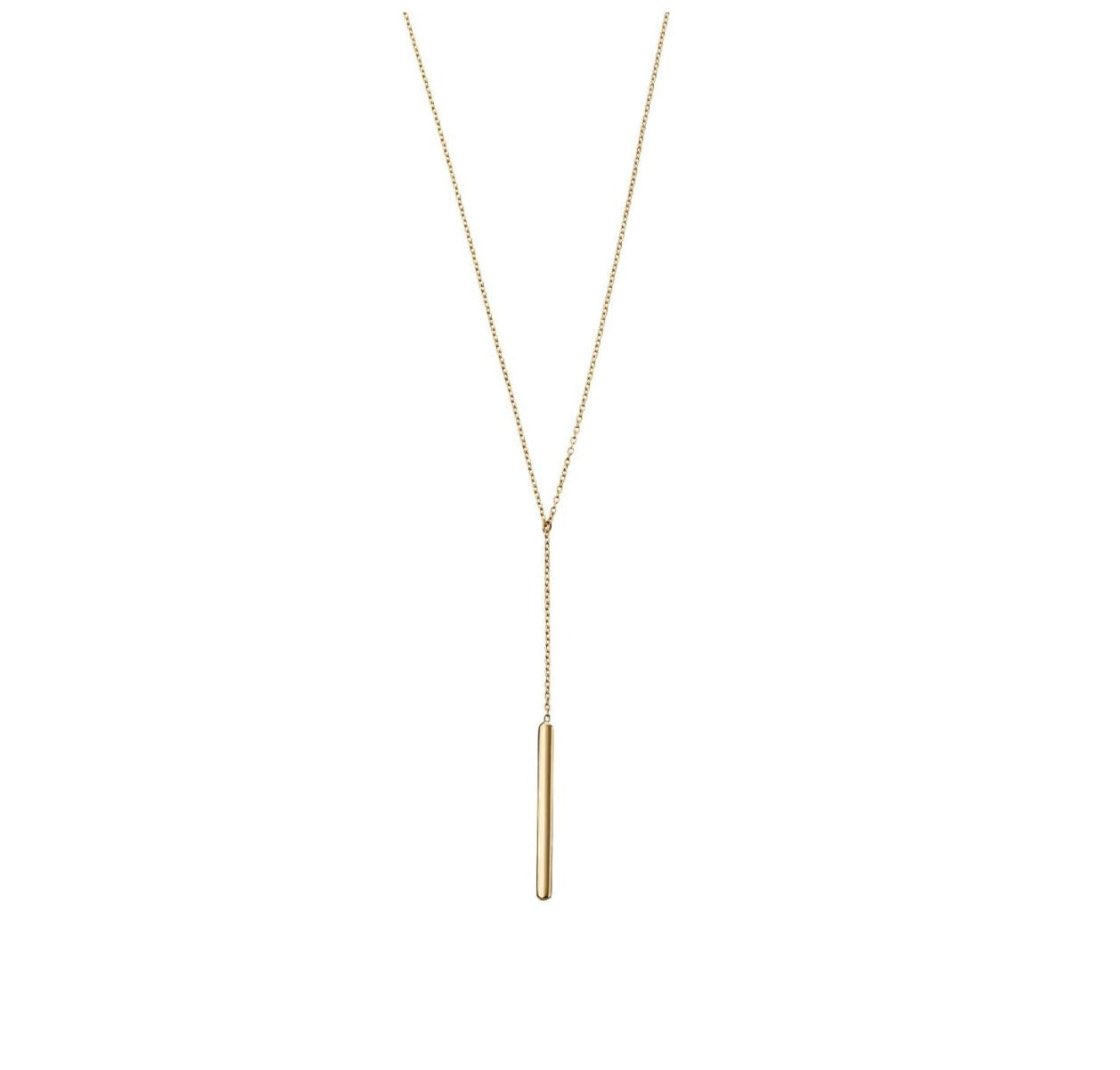 9ct Yellow Gold Lariat Necklace GN273