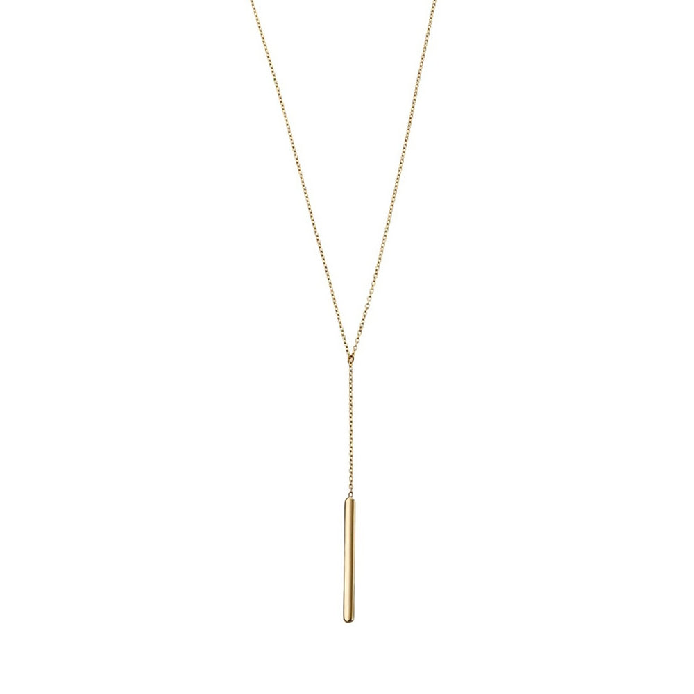 9ct Yellow Gold Lariat Necklace GN273