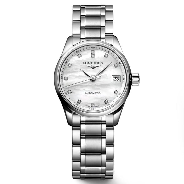 longines master collection automatic ladies diamond watch