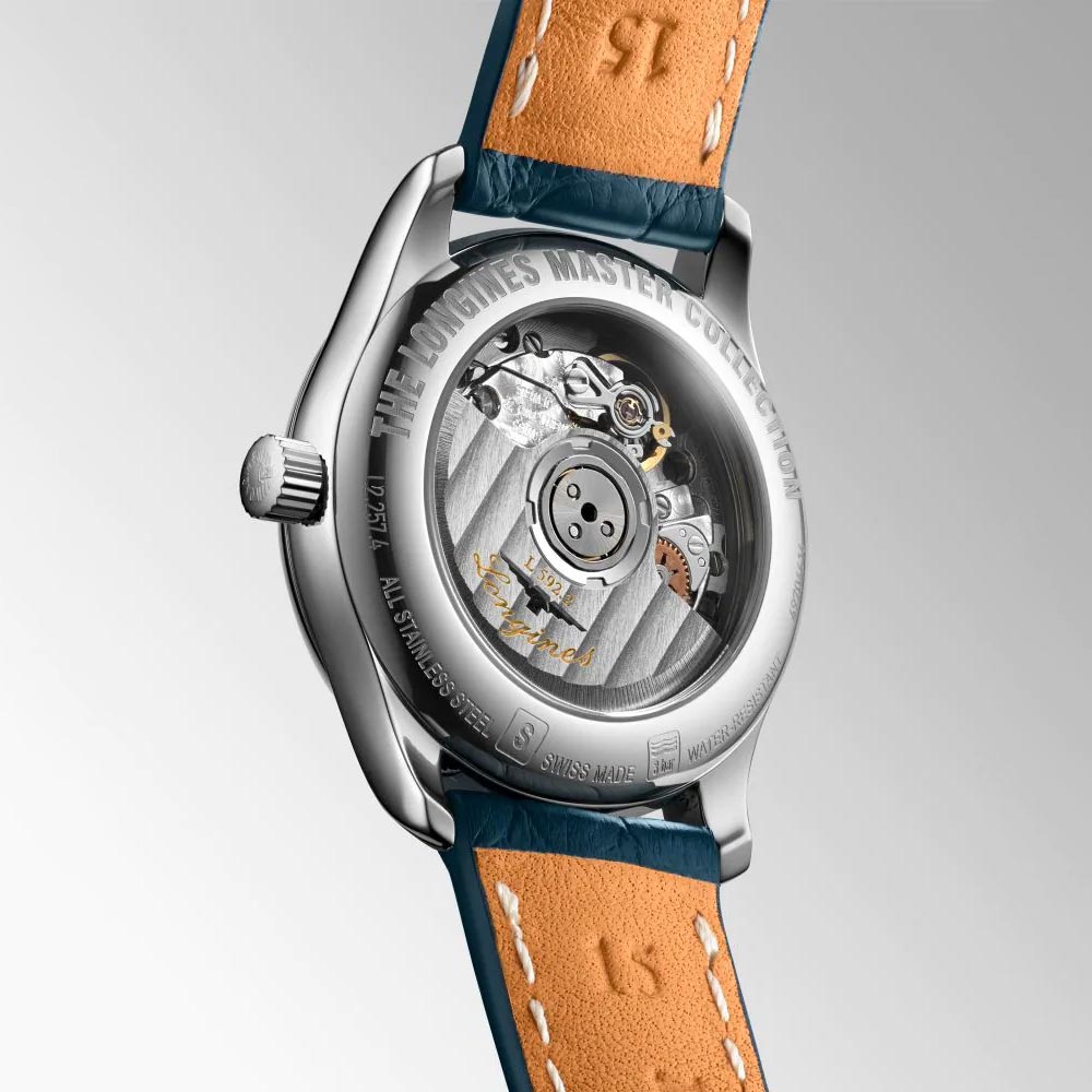 Longines Master Collection 29mm Blue Dial Diamond Automatic Ladies Wat