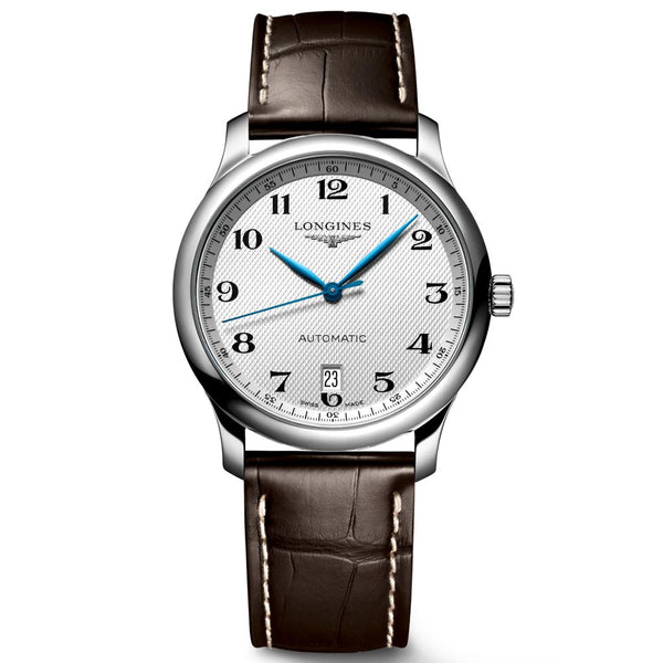 longines master collection 38.5mm silver dial automatic watch