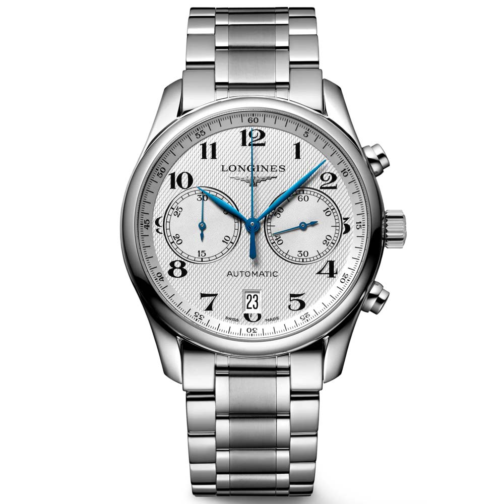 Longines Master Collection 40mm Silver Dial Automatic Chronograph Gents Watch L2.629.4.78.6