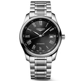 longines master collection 40mm black dial automatic gents watch
