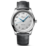 longines master collection 40mm silver dial automatic gents watch