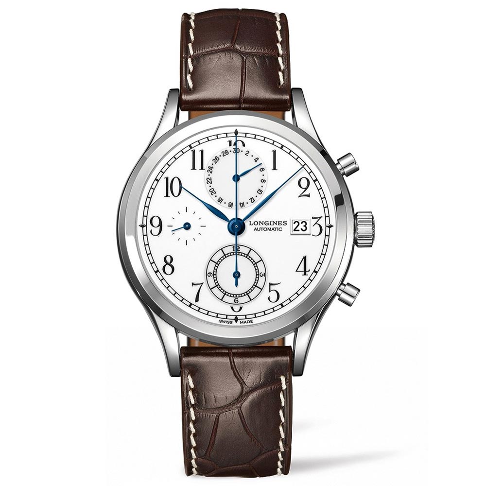 Longines Gents Saint-Imier Steel & Rose Watch L27525727 Main