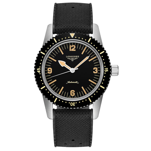 Longines Skin Diver 42mm Black Dial Automatic Gents Watch L2.822.4.56.9