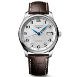 longines master collection 42mm silver dial automatic gents watch