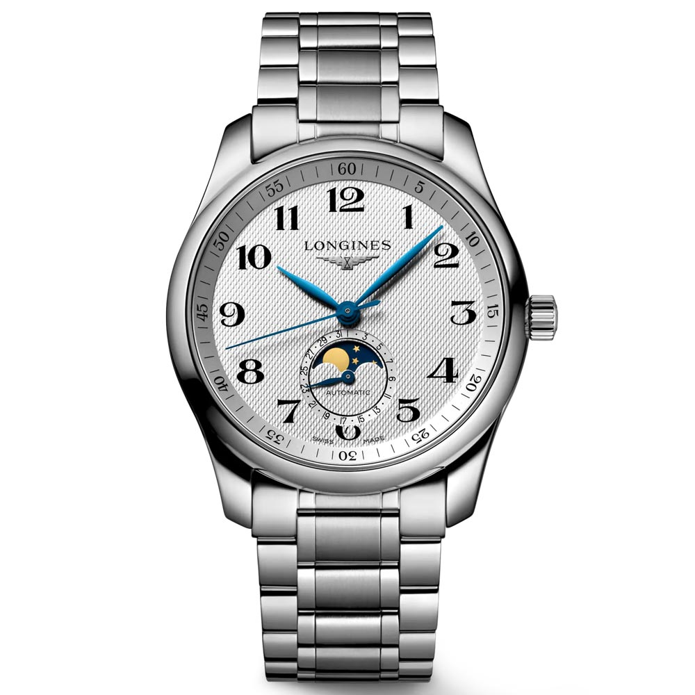 Longines Master Collection 40mm Silver Dial Automatic Moonphase Gents Watch L2.909.4.78.6