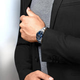 longines hydroconquest 43mm blue dial automatic gents watch model shot
