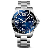 longines hydroconquest 44mm blue dial automatic gents watch