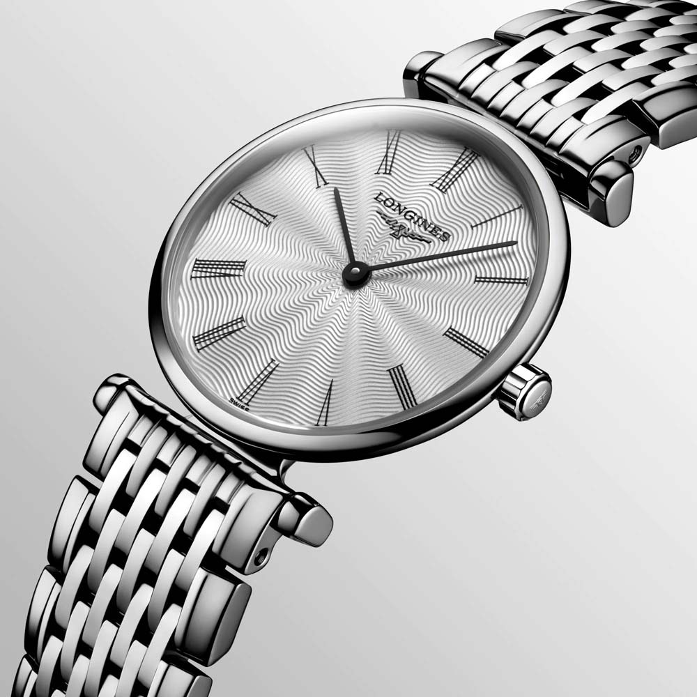 Longines La Grande Classique 24mm Silver Dial Ladies Quartz Watch L4.209.4.71.6