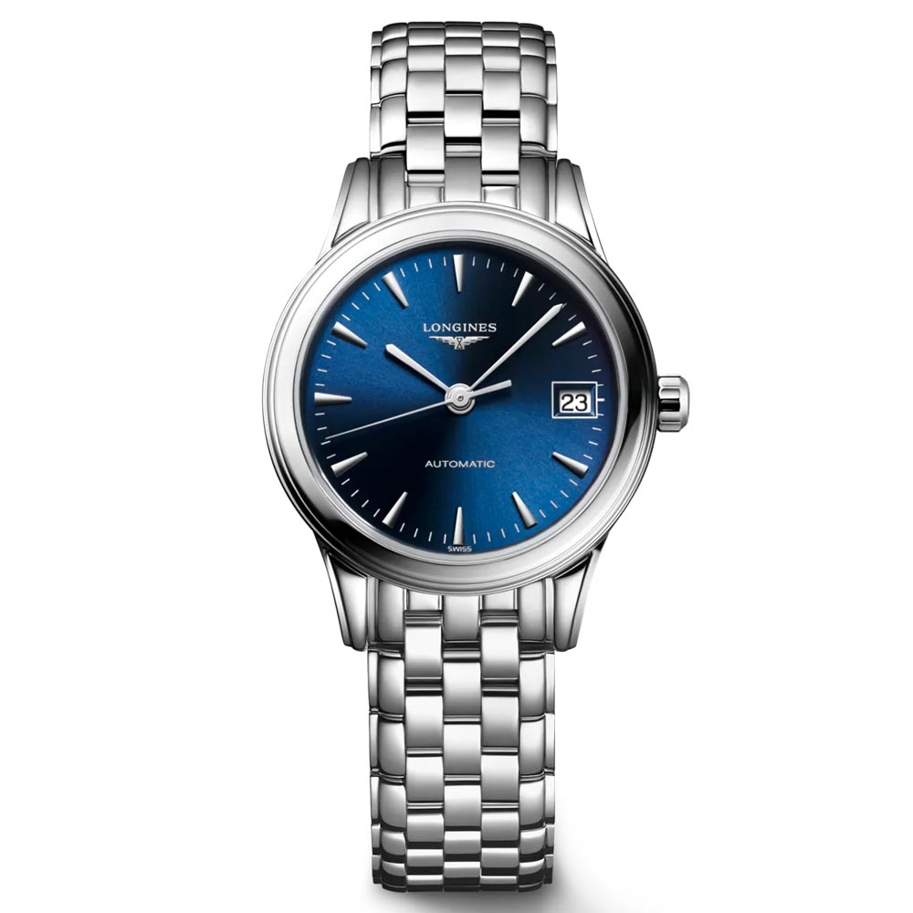 Longines Flagship 26mm Blue Dial Automatic Ladies Watch L4.274.4.92.6