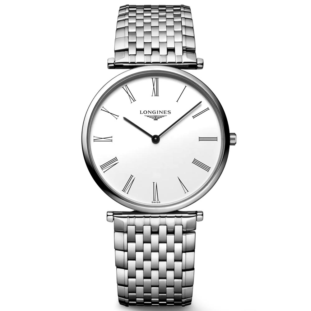 longines la grande classique 36mm white dial quartz watch