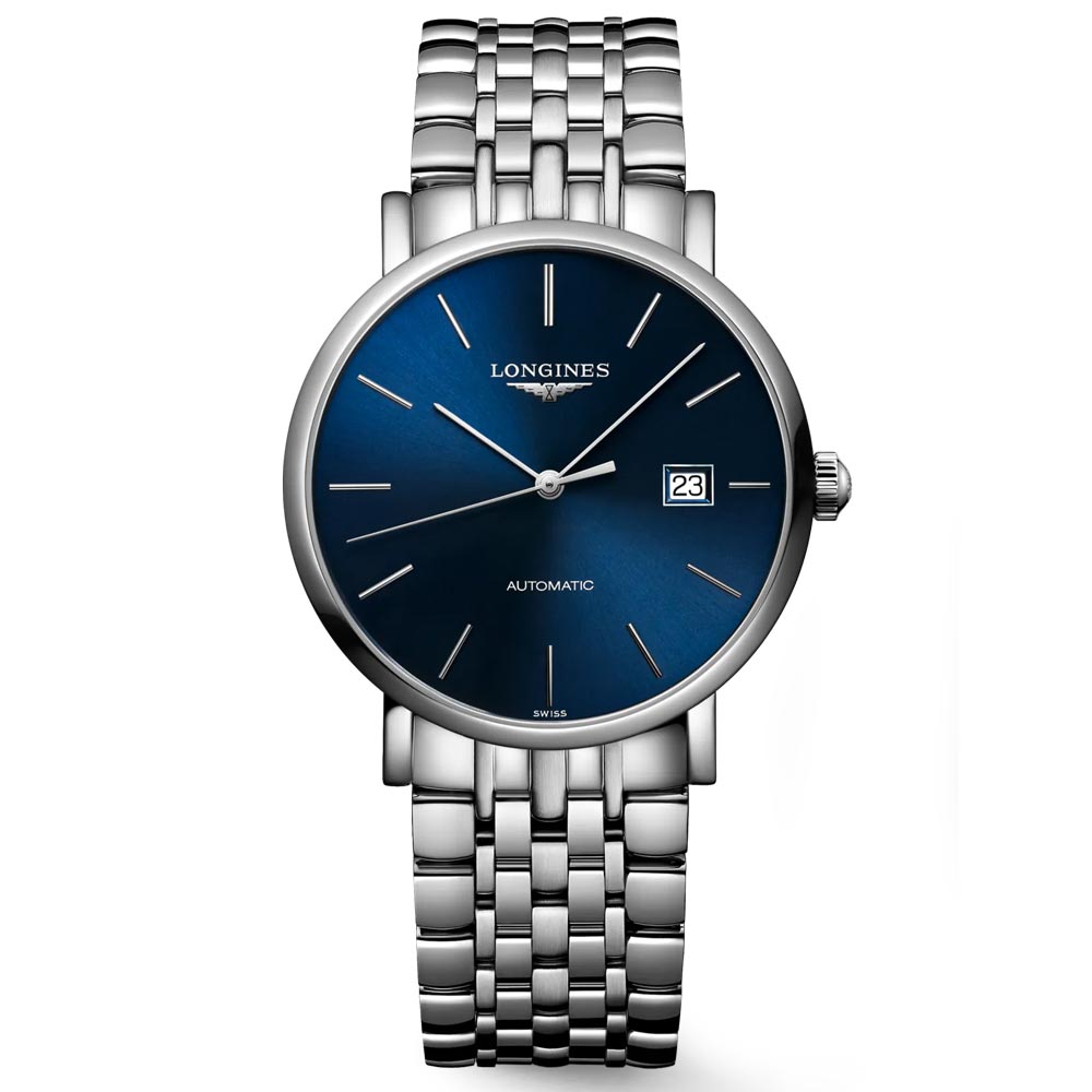 Longines Elegant Collection 37mm Blue Dial Automatic Watch L4.810.4.92.6