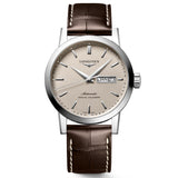 the longines 1832 40mm beige dial annual calendar automatic gents watch