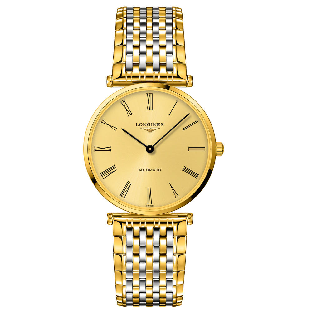 Longines La Grande Classique Stainless Steel & Gold PVD Automatic Watch L4.908.2.31.7