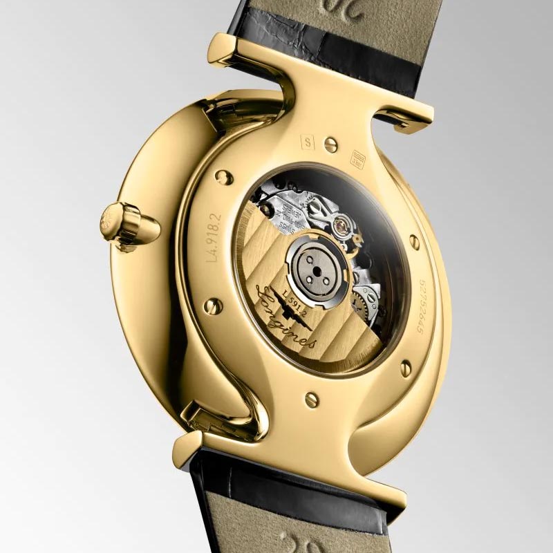 Longines La Grande Classique 38mm White Dial Yellow PVD Steel Automatic Watch L4.918.2.11.2