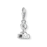 Thomas Sabo Silver Love Stamp Charm 1312-001-12