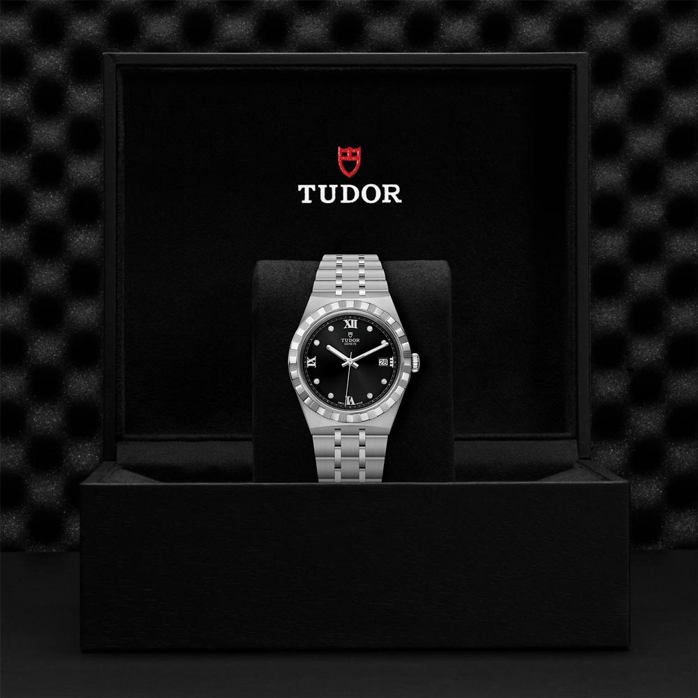 TUDOR Royal 38mm Black Dial Watch M28500-0004