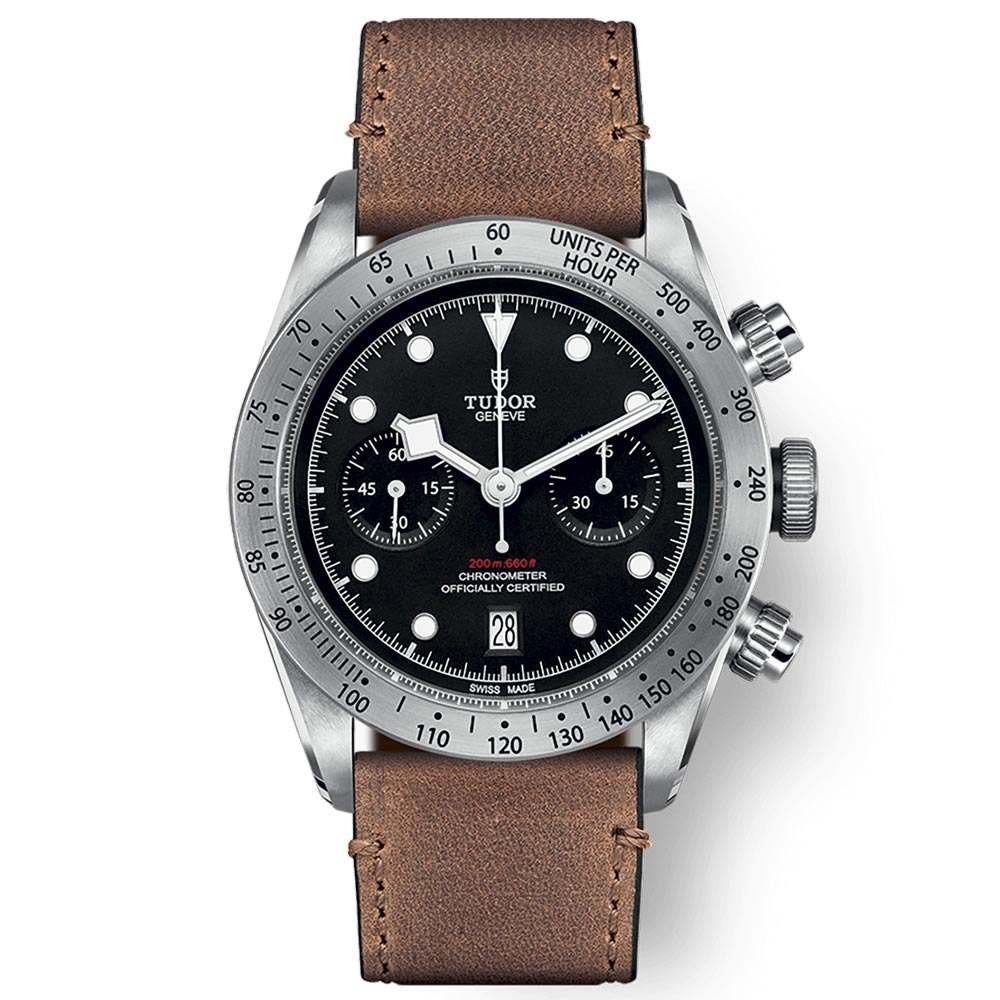 TUDOR Black Bay Chronograph 41mm Black Dial Stainless Steel Automatic Gents Watch M79350-0002