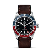 Pre-Owned TUDOR Black Bay GMT 41mm Black Dial Gents Watch M79830RB-0002