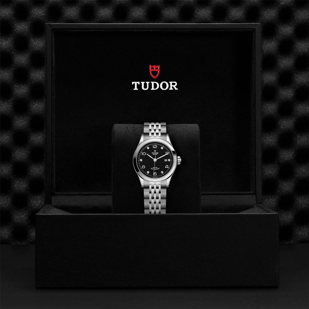 TUDOR 1926 28mm Black Dial Ladies Watch M91350-0004