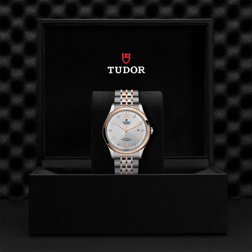 TUDOR 1926 41mm Silver Dial Steel & Gold Gents Watch M91651-0002