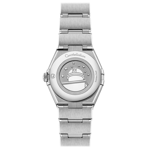 OMEGA Constellation 28mm Green Dial Diamond Ladies Quartz Watch 13110286060001