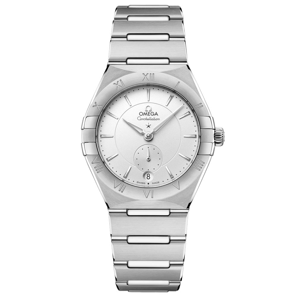 OMEGA Constellation 34mm Silver Dial Ladies Automatic Watch 13110342002001