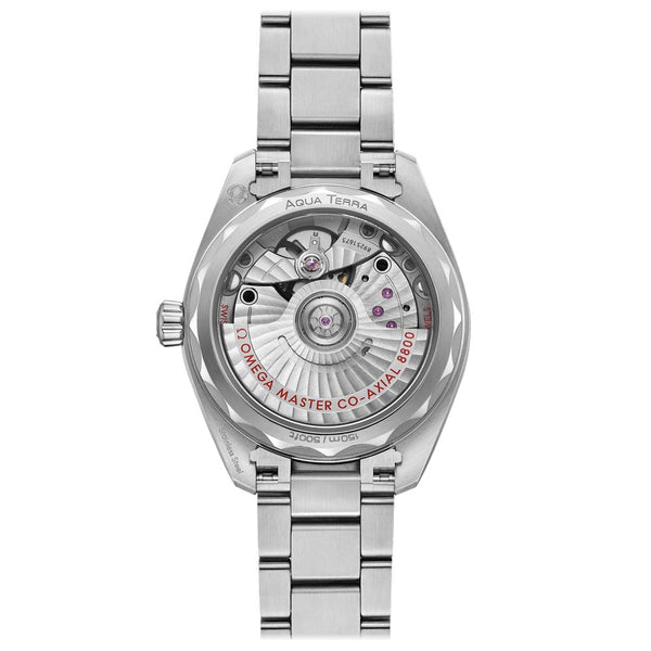 OMEGA Seamaster Aqua Terra 34mm Silver Dial Automatic Ladies Watch 22010342002001